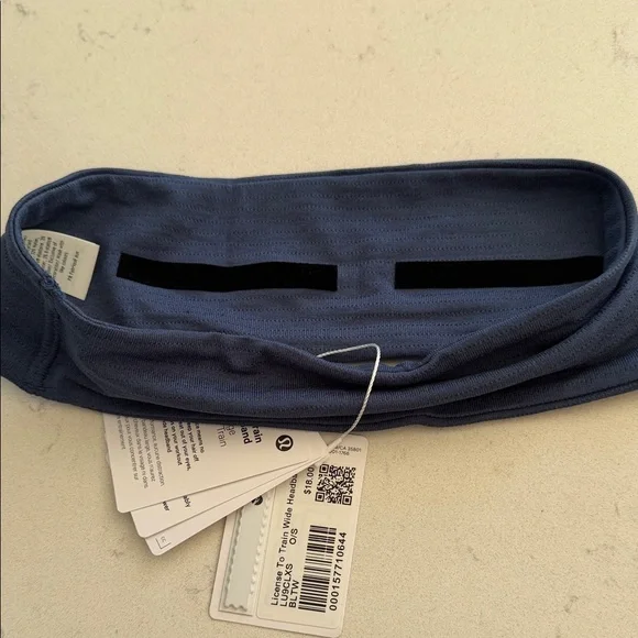 lululemon athletica navy blue headband - Picture 7 of 7